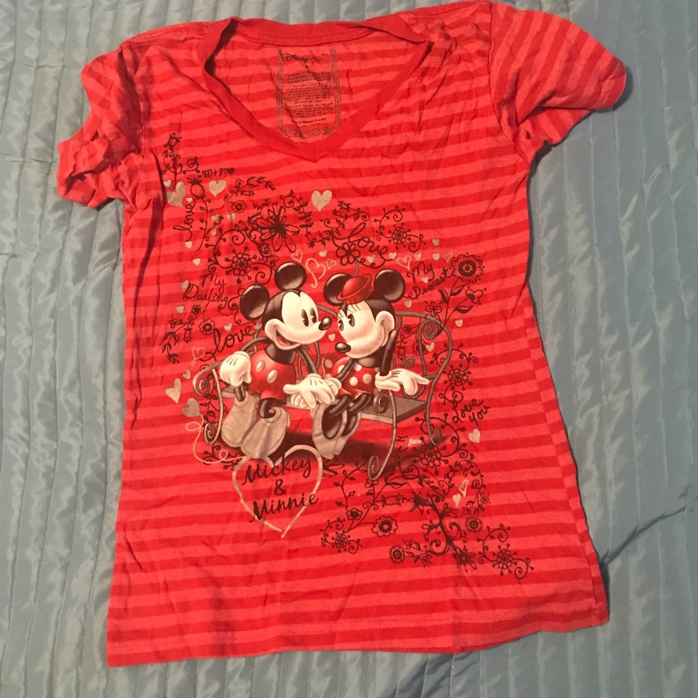 Disney Store Mickey and Minnie Tee